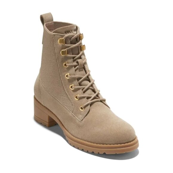 Cole Haan Women’s Camea Waterproof Combat Boots – Size 8 B - Picture 2 of 12